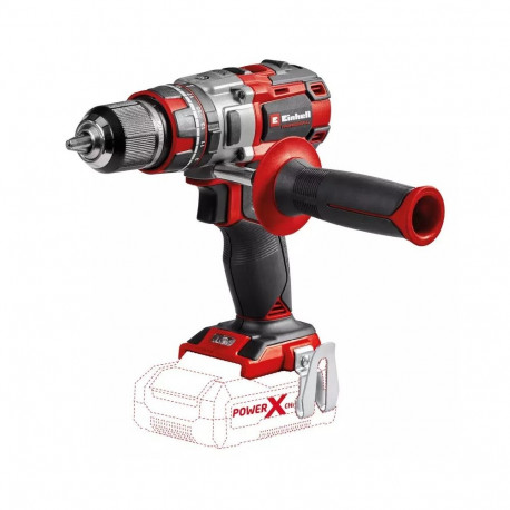 Power Tool - Einhell TP-CD 18/80 Li-i, 80 N⋅m Torque, Keyless Chuck, Black/Red