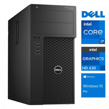 DELL 3620 Tower i7-7700 32GB 1TB SSD M.2 NVME WIN10Pro