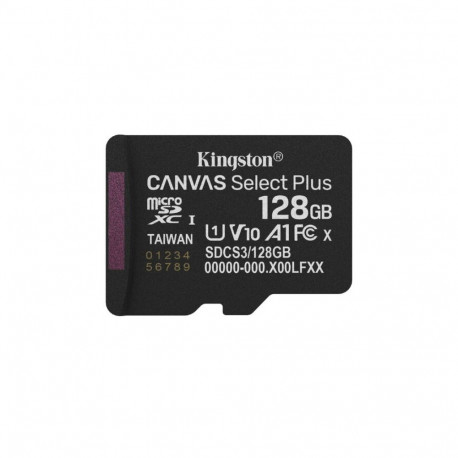 Kingston Canvas Select Plus MicroSDXC Memory card 128GB