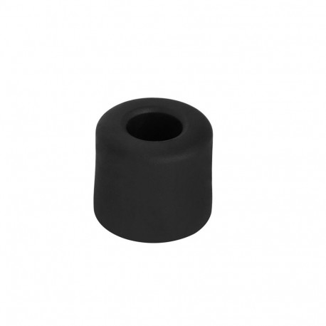 DOOR STOP 24N 30X28MM BLACK 1PCS