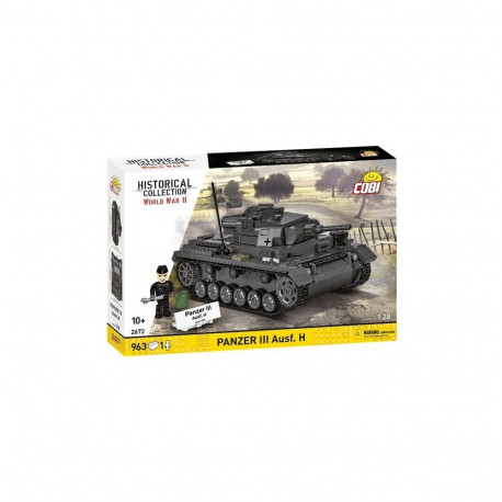 Klocki panzer iii ausf.h 963 elementy