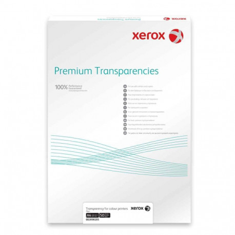 Premium Universal Overhead Film Paper Backed Pack with 100 Sheets in DIN A4 for Laser and Colour Las