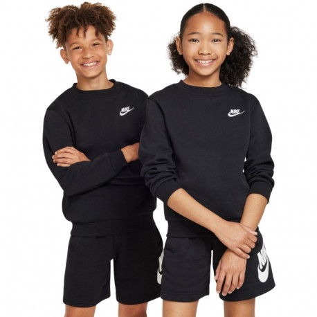 Nike laste pusa Sportswear Club Fleece FD3006 010 XL, must