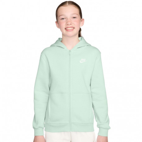 Nike laste pusa FD3004 394 L sportswear club fleece, mündiroheline
