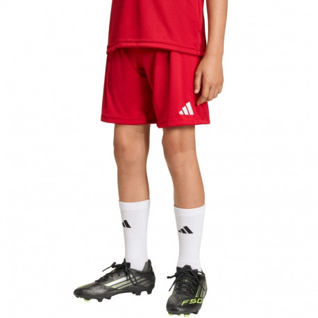 Spodenki dla dzieci adidas Entrada 26 czerwone JZ6528 116cm