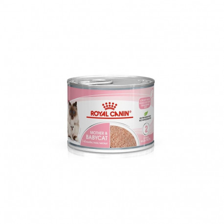 CAT FOOD WET MOTHER BABYCAT MOUSSE 195G