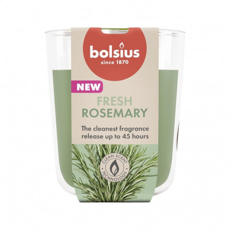 CANDLE SCENTED ROSEMARY H9.7CMD8.5CM