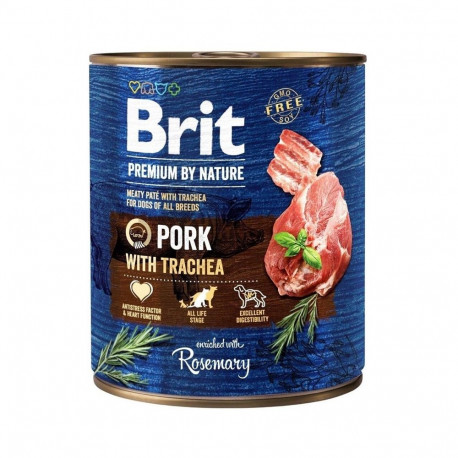 BRIT PREMIUM PORK WITH TRACHEA 800G