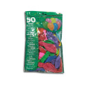 BALLOONS COLORFUL D21CM 50PCE