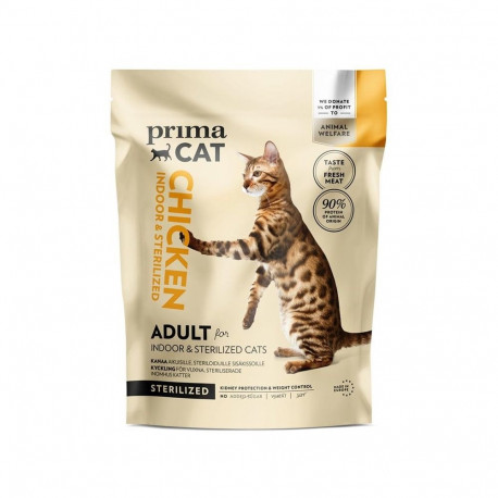 PRIMACAT kassitoit kana steriliseeritud täiskasvanud kassidele 1.4KG