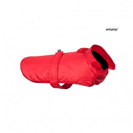 BRISTOL koera vihmamantel CHIHUAHUA 23CM, punane