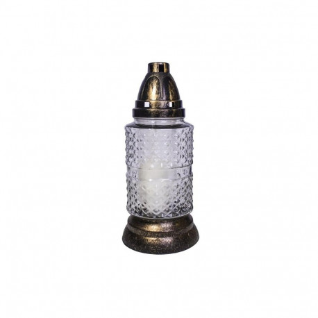 GRAVE CANDLE küünal SI198 36H 110G, punane