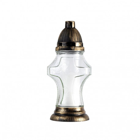 GRAVE CANDLE GLASS I-56 36H