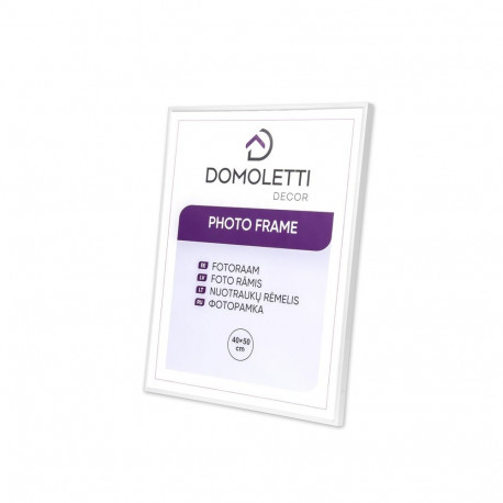 FRAME ALIUMINIUM 40X50CM DOMOLETTI WHITE