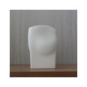 VASE CERAMIC DOMOLETTI WHITE H27CM