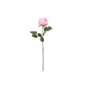 FLOWER ARTIFICIAL ROSE PINK 51CM