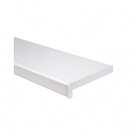Aknalaud PVC 250X1900 otsakork, valge