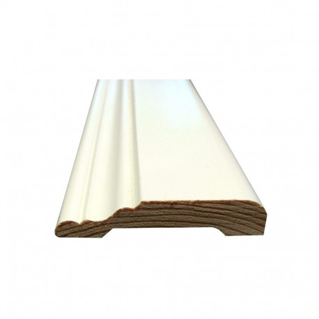 ARCHITRAVE 15X90X2200 PINE-FJ WHITE