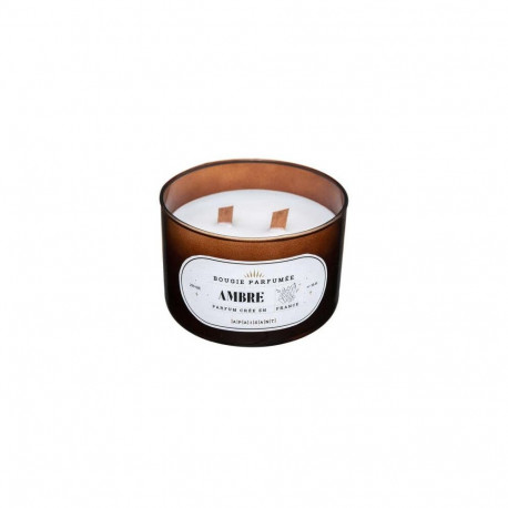 CANDLE AMBER SNOW 470G