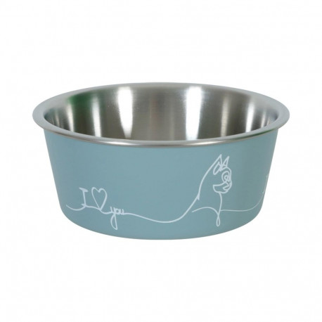 CAT BOWL 400ML BLUE