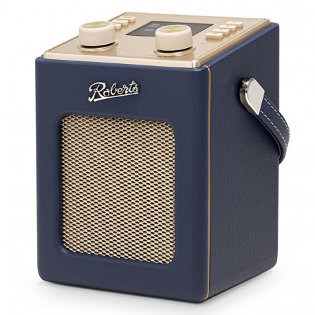 Roberts Radio Revival Mini 2 Portable Analog &amp; digital Navy