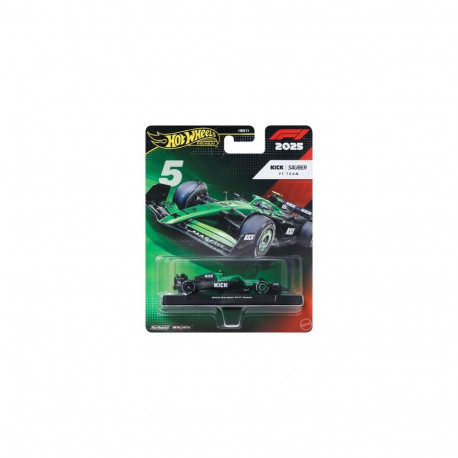 Hot Wheels 1:64 Scale Premium Die-Cast Formula 1 Collectible Toy Race Car (Styles May Vary)