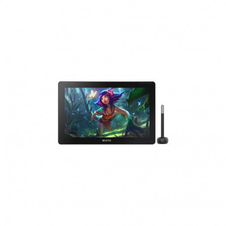 BOSTO BT-16HDK graphic tablet Black 5080 lpi 344 x 194 mm USB