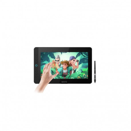 BOSTO BT-12HDK-T graphic tablet Black 5080 lpi 258 x 145 mm USB