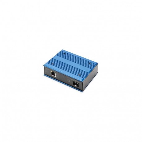 Digitus 10/100/1000 Base-TX to 1000 Base-FX Industrial Media Converter