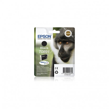Epson Monkey T0891 DURABrite Ultra Single Black Ink