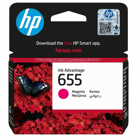 HP tindikassett 655 CZ111AE, magenta