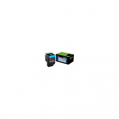 LEXMARK toonerkassett 802SC, tsüaan