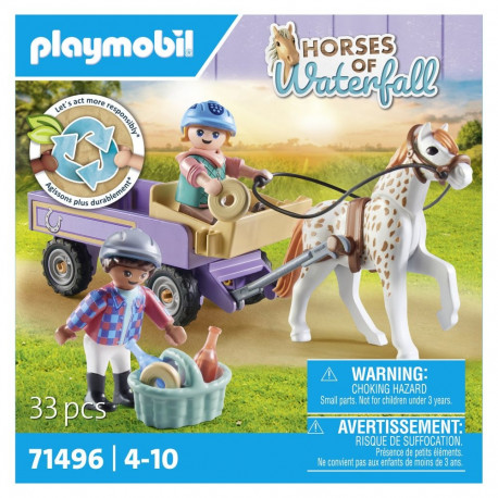 "- Horses of Waterfall - Ponykutsche"