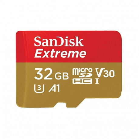 "CARD 32GB Sandisk Extreme Microsdxc Klasse 10 UHS-I"