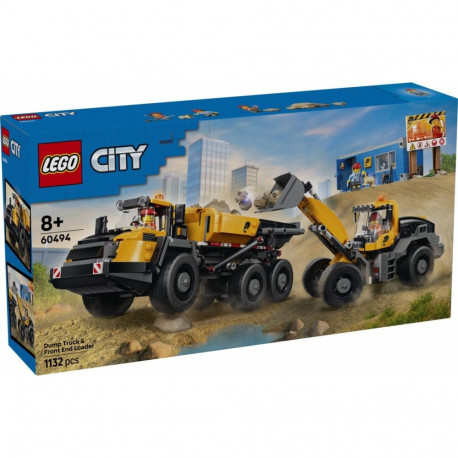 Klocki City 60494 kallur ja esilaadur