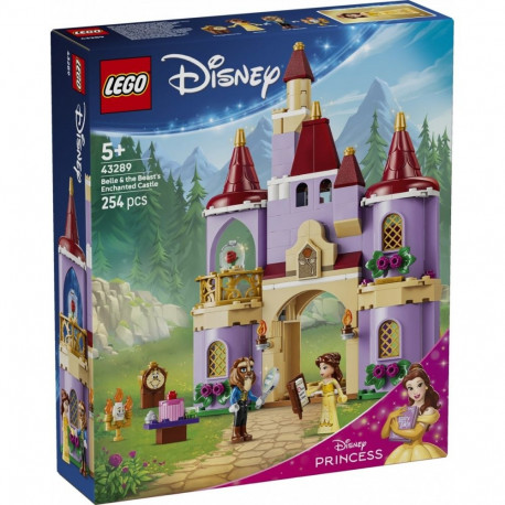 Klocki disney 43289 zaczarowany zamek pięknej i bestii