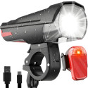 Jalgratta LED valgustus e354, ees ja taga