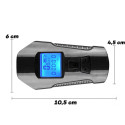Jalgratta LED-tuli -s092 spidomeeter kell USB
