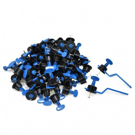 Tile leveling kit for joints 3–16 mm 100 clips + 2 wrenches G00393 GEKO