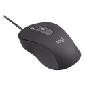 MOUSE USB OPTICAL M520/GRAPHITE 910-007511 LOGITECH