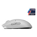 MOUSE USB WRL PRO X SUPERLIGHT/WHITE 910-006639 LOGITECH
