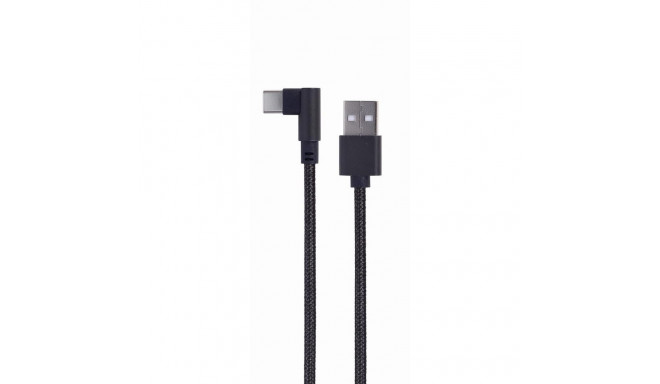 CABLE USB2 TO USB-C ANGLED/CC-USB2-AMCML-0.2M GEMBIRD