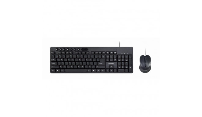 KEYBOARD +MOUSE USB ENG/KBS-UM-04 GEMBIRD