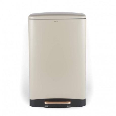 Salter BW14806 Pebble 50L Pedal Bin, Beige