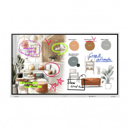 SAMSUNG FLIP 5 PRO WM75FX 75inch Tactile Infrared 20p UHD 3840x2160 16:9 350 without glass 16/7 from