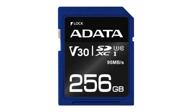 Adata Premier Pro SDXC 256GB Class 10 U3