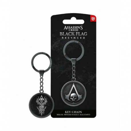 Keychain - Assassin's Creed Black Flag Jackdaw Ship Keychain Black