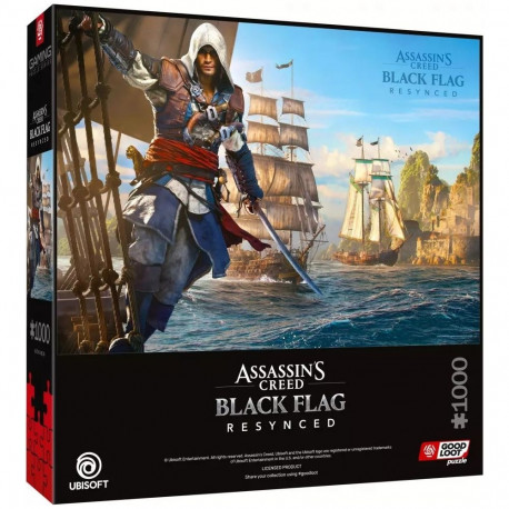 Puzzle - Assassin's Creed Black Flag 1000-Piece Jigsaw Puzzle 680 mm x 480 mm
