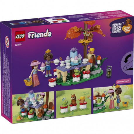 Toy Set - LEGO Friends 42690 Forest Tea Party, 116 Pieces, 2 Minifigures, Multicolor