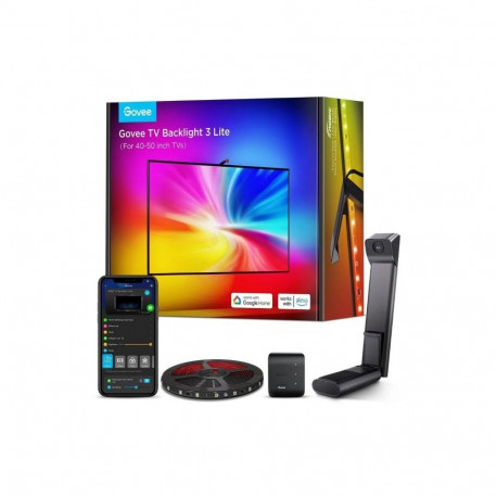 Smart TV Accessory - Govee TV Backlight LED Strip 40–50 Inch, Wi-Fi, Bluetooth, Multicolor